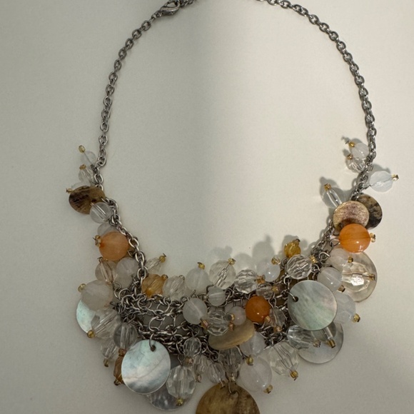 Embellished Bohemian Style Necklace - Picture 5 of 5